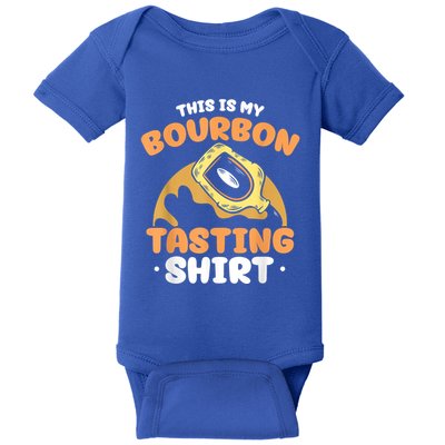 This Is My Bourbon Tasting Drinker Drinking Lover Baby Bodysuit