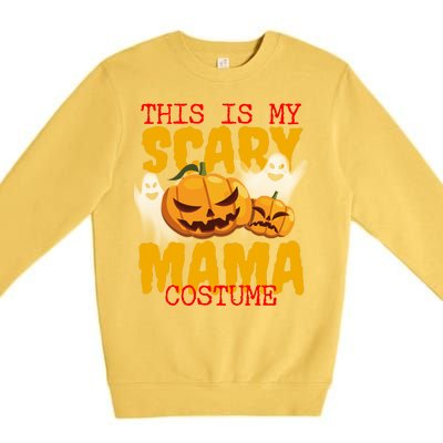 This Is My Scary Mama Costume Premium Crewneck Sweatshirt