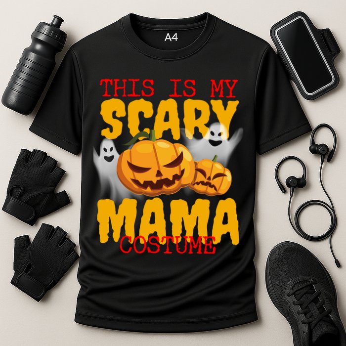 This Is My Scary Mama Costume Cooling Performance Crew T-Shirt