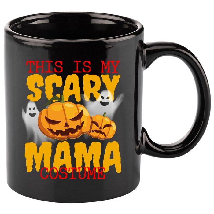 This Is My Scary Mama Costume 11oz C Handle Ceramic Mug