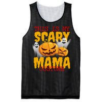 This Is My Scary Mama Costume Mesh Reversible Basketball Jersey Tank