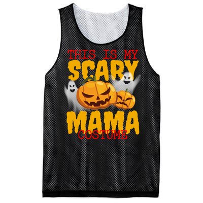 This Is My Scary Mama Costume Mesh Reversible Basketball Jersey Tank