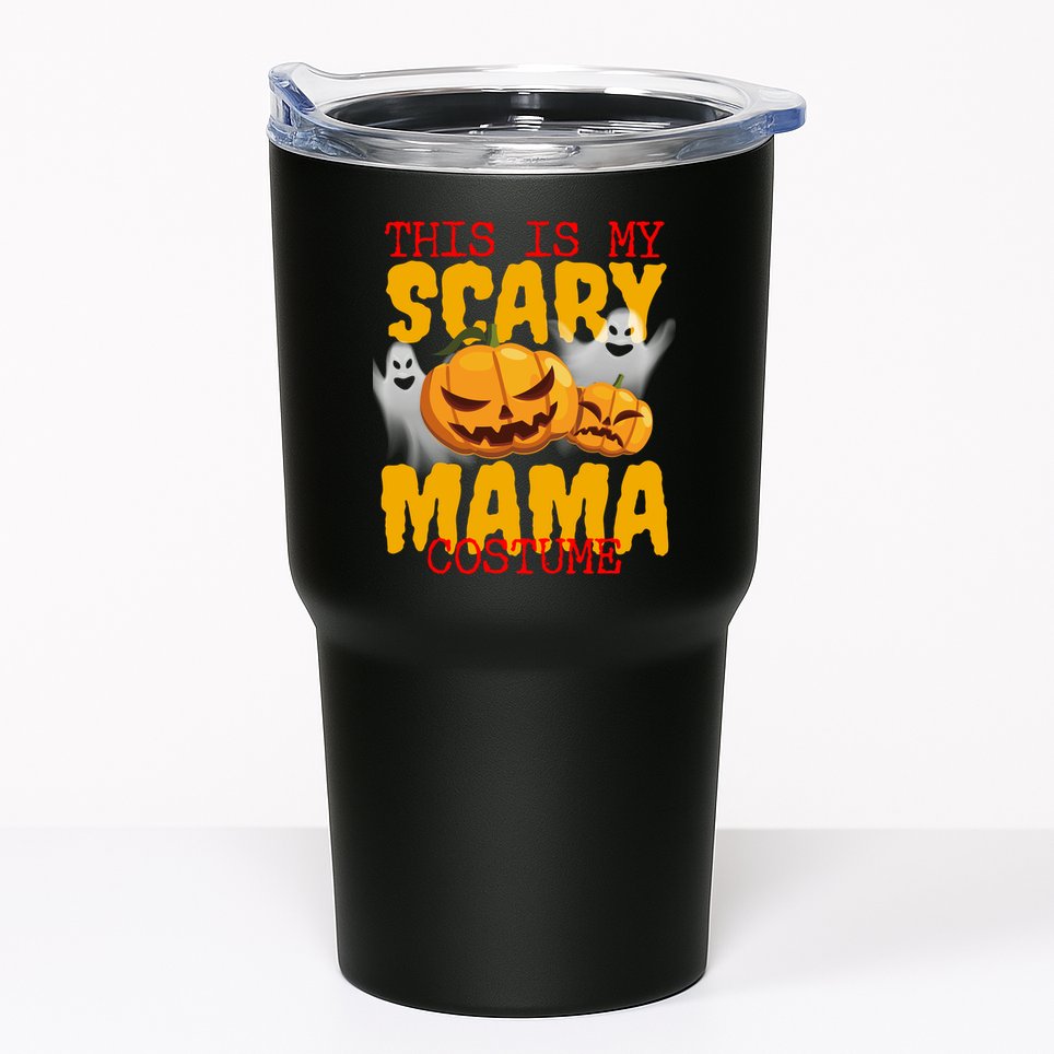 This Is My Scary Mama Costume Tumbler