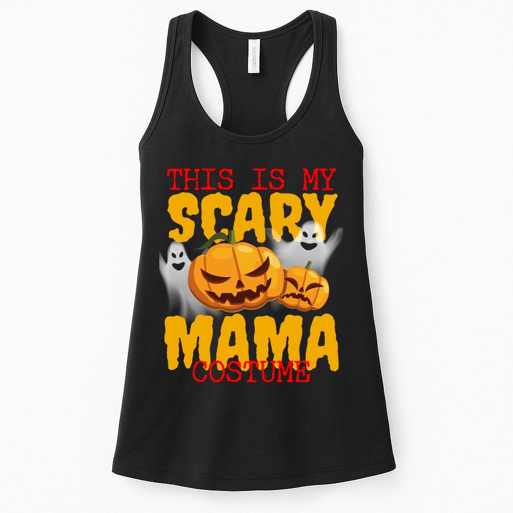 This Is My Scary Mama Costume Womens Tank Top