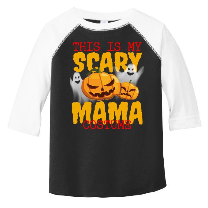 This Is My Scary Mama Costume Toddler Fine Jersey T-Shirt