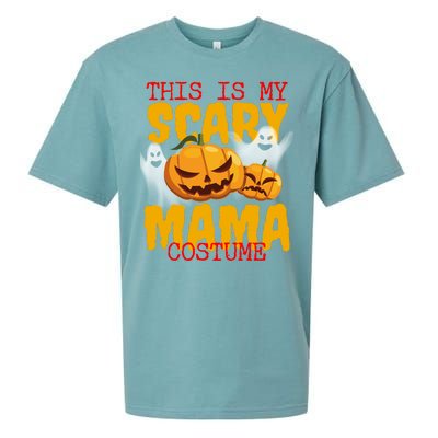 This Is My Scary Mama Costume Sueded Cloud Jersey T-Shirt