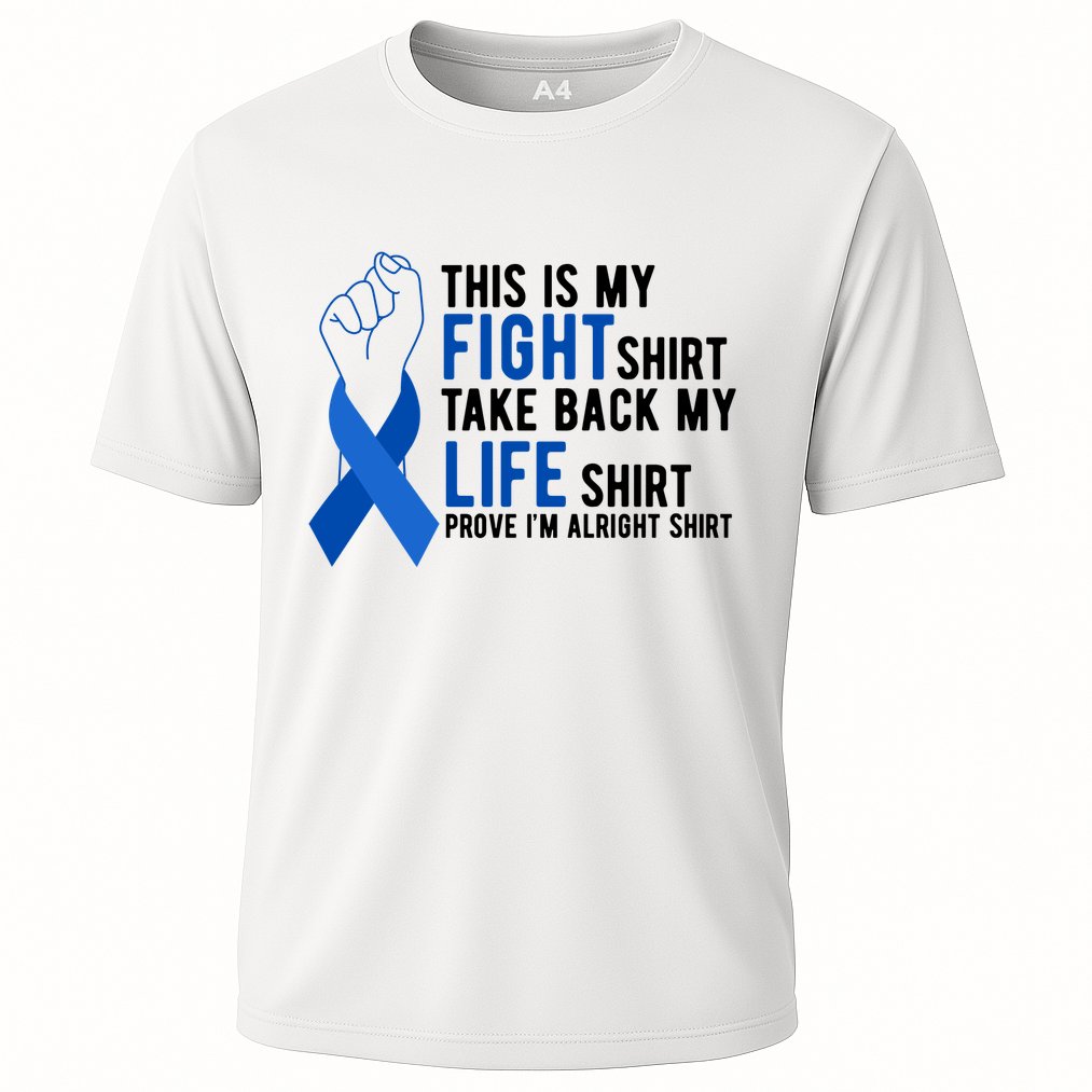This Is My Fight Colon Cancer Awareness Performance Shirt