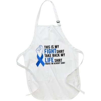 This Is My Fight Colon Cancer Awareness Apron