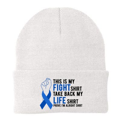 This Is My Fight Colon Cancer Awareness Beanie