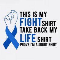 This Is My Fight Colon Cancer Awareness Hat