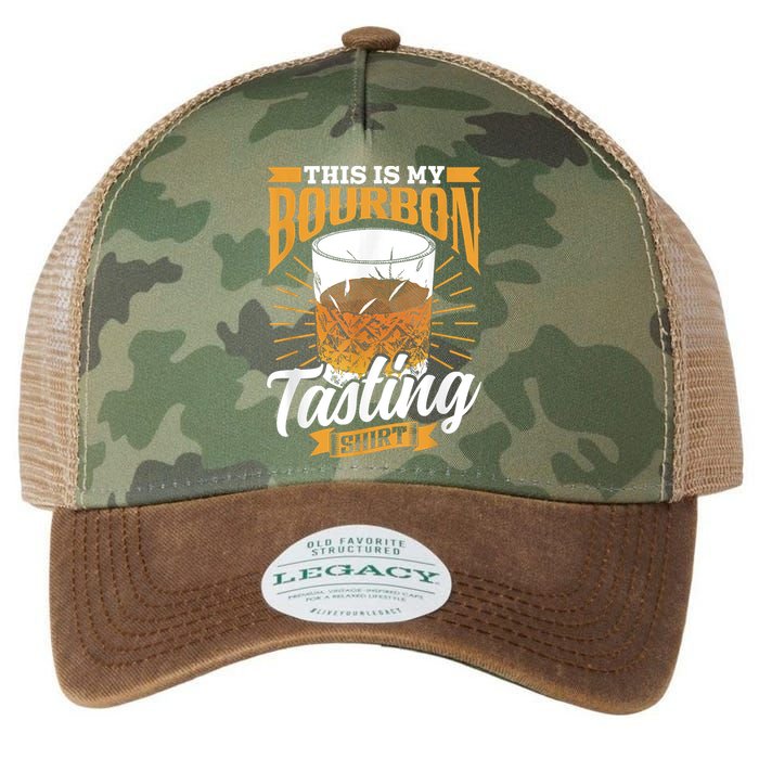 This Is My Bourbon Tasting Drinker Drinking Bourbon Legacy Tie Dye Trucker Hat