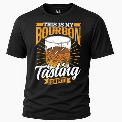 This Is My Bourbon Tasting Drinker Drinking Bourbon Performance Shirt