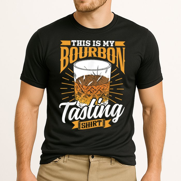 This Is My Bourbon Tasting Drinker Drinking Bourbon Performance Shirt
