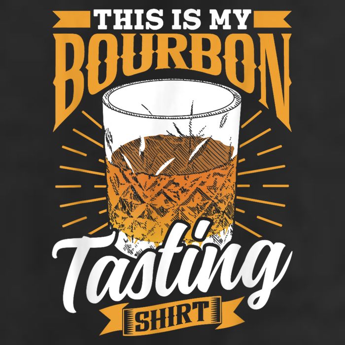 This Is My Bourbon Tasting Drinker Drinking Bourbon Large Microfiber Waffle Golf Towel