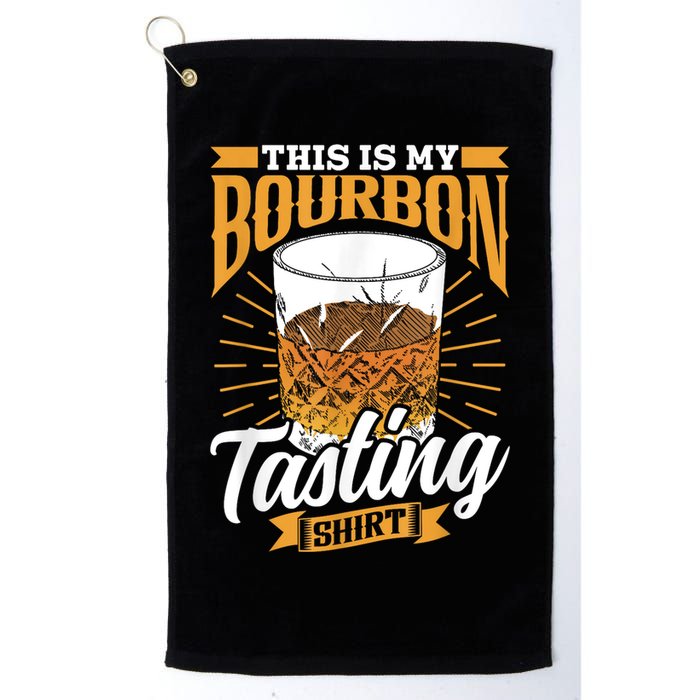 This Is My Bourbon Tasting Drinker Drinking Bourbon Golf Towel