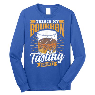 This Is My Bourbon Tasting Drinker Drinking Bourbon Long Sleeve Shirt