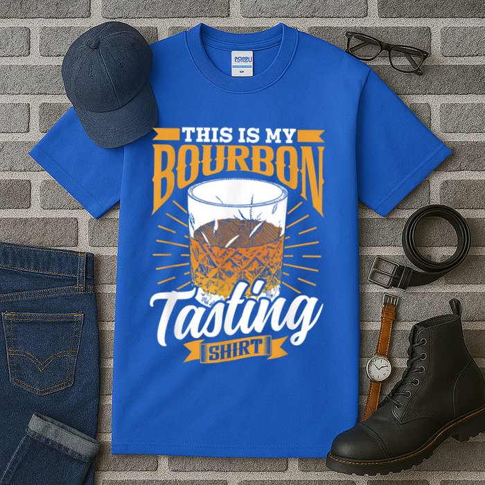 This Is My Bourbon Tasting Drinker Drinking Bourbon Tall T-Shirt