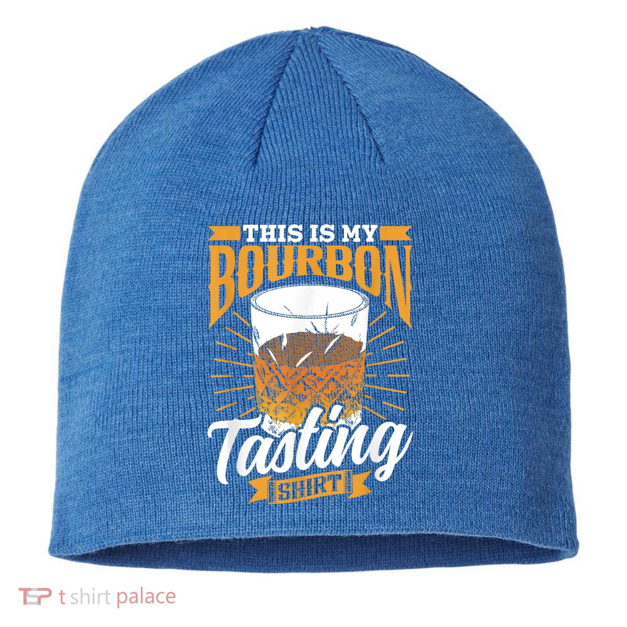 This Is My Bourbon Tasting Drinker Drinking Bourbon Sustainable Beanie