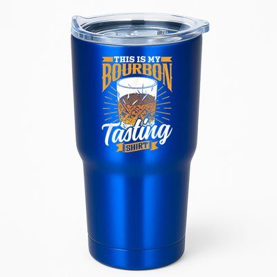 This Is My Bourbon Tasting Drinker Drinking Bourbon Tumbler