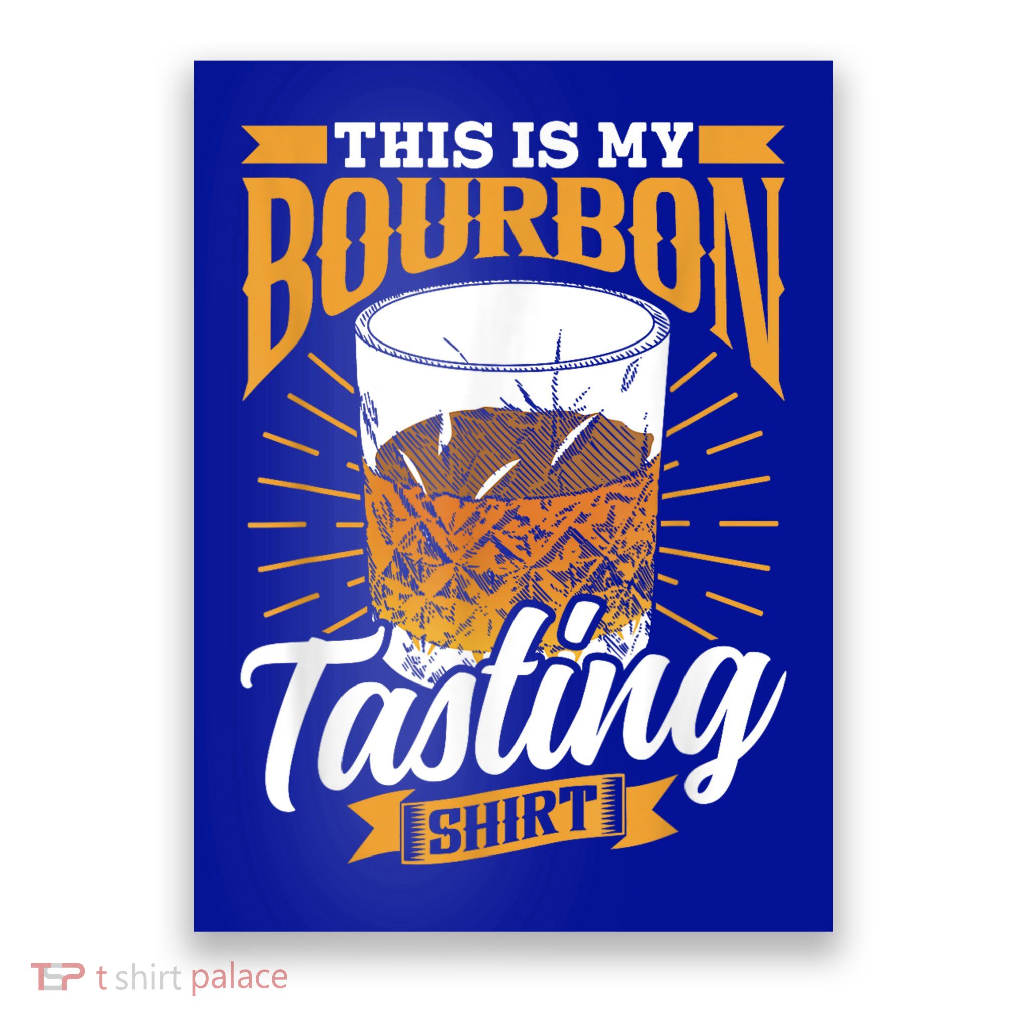 This Is My Bourbon Tasting Drinker Drinking Bourbon Poster
