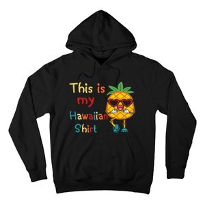 This Is My Hawaiian Tropical Luau Costume Party Hawaii Hoodie