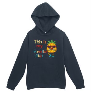 This Is My Hawaiian Tropical Luau Costume Party Hawaii Urban Pullover Hoodie