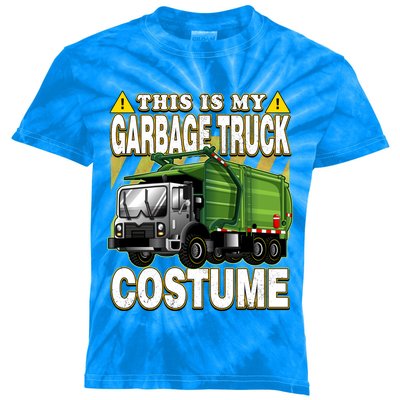 This Is My Garbage Truck Costume Gift Kids Tie-Dye T-Shirt