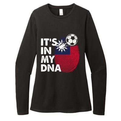 Taiwan In My Dna Taiwanese Flag Team Taiwan Meaningful Gift Womens CVC Long Sleeve Shirt