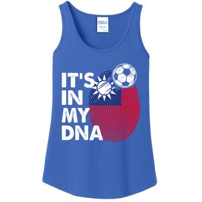 Taiwan In My Dna Taiwanese Flag Team Taiwan Meaningful Gift Ladies Essential Tank