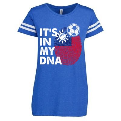 Taiwan In My Dna Taiwanese Flag Team Taiwan Meaningful Gift Enza Ladies Jersey Football T-Shirt