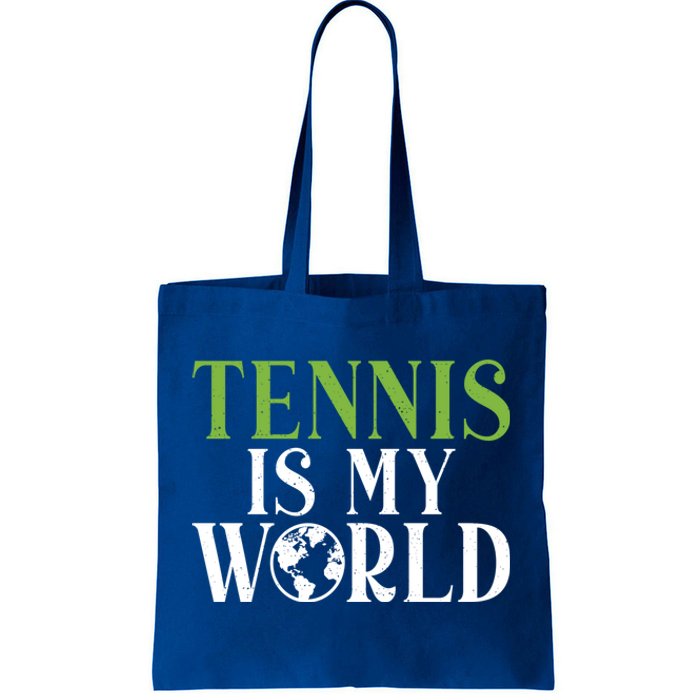 Tennis Is My World Tennis Lover Gift Tote Bag