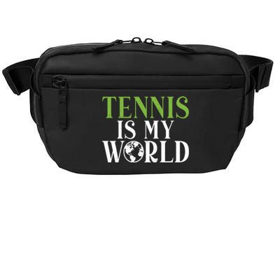 Tennis Is My World Tennis Lover Gift Crossbody Pack