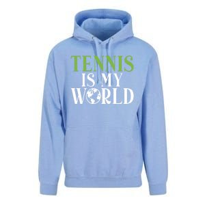 Tennis Is My World Tennis Lover Gift Unisex Surf Hoodie