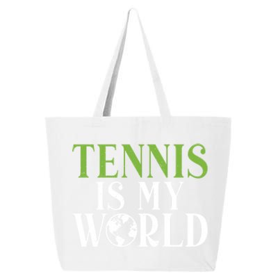 Tennis Is My World Tennis Lover Gift 25L Jumbo Tote