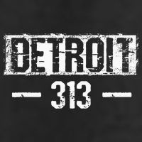 This Is My Detroit 313 Michigan Distressed 7 Panel Mesh Trucker Snapback Hat