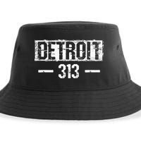 This Is My Detroit 313 Michigan Distressed Sustainable Bucket Hat