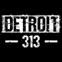 This Is My Detroit 313 Michigan Distressed Drawstring Bag
