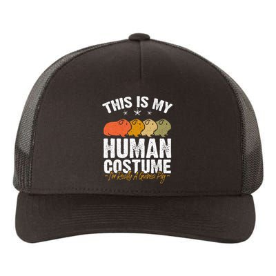 This Is My Human Costume Guinea Pig Lover Halloween 2020 Yupoong Adult 5-Panel Trucker Hat