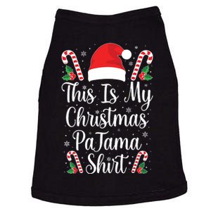 This Is My Christmas Pajama Shirts Funny Family Matching Xmas Doggie Tank