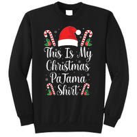 This Is My Christmas Pajama Shirts Funny Family Matching Xmas Sweatshirt