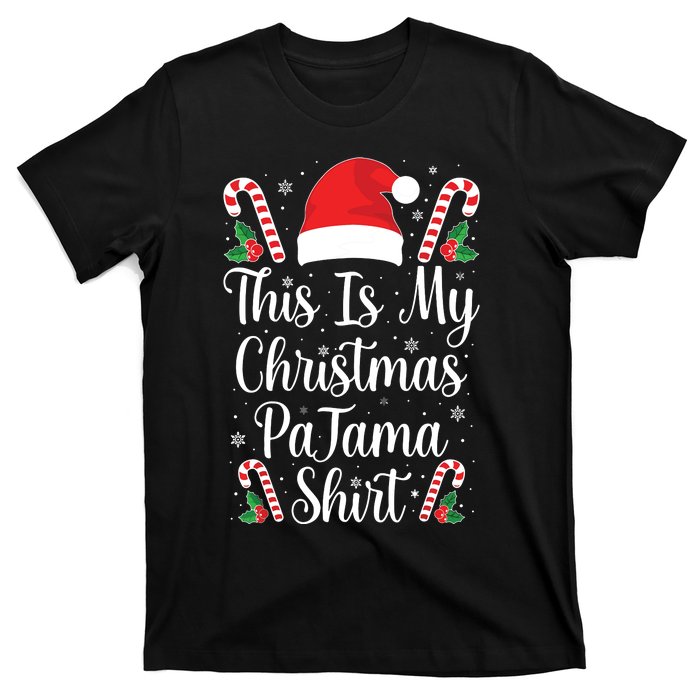 This Is My Christmas Pajama Shirts Funny Family Matching Xmas T-Shirt