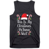 This Is My Christmas Pajama Shirts Funny Family Matching Xmas Tank Top