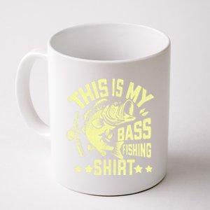 This Is My Bass Fishing Gift Bass Fishing Cool Gift Coffee Mug