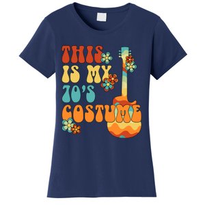 This Is My 70S Costume 70s Party Outfit Groovy Hippie Style Women's T-Shirt