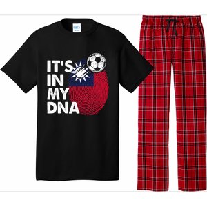 Taiwan In My Dna Taiwanese Flag Team Taiwan Gift Pajama Set