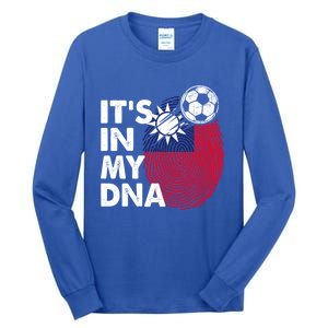 Taiwan In My Dna Taiwanese Flag Team Taiwan Gift Tall Long Sleeve T-Shirt