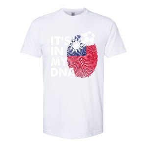 Taiwan In My Dna Taiwanese Flag Team Taiwan Gift Softstyle CVC T-Shirt