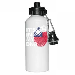 Taiwan In My Dna Taiwanese Flag Team Taiwan Gift Aluminum Water Bottle