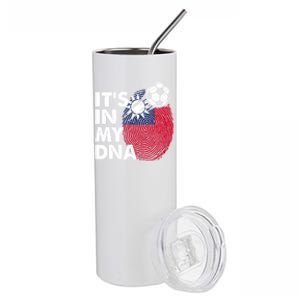 Taiwan In My Dna Taiwanese Flag Team Taiwan Gift Stainless Steel Tumbler