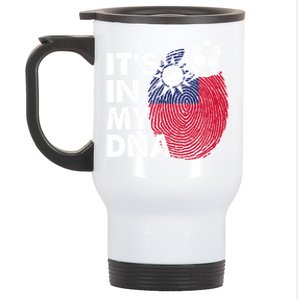 Taiwan In My Dna Taiwanese Flag Team Taiwan Gift Stainless Steel Travel Mug